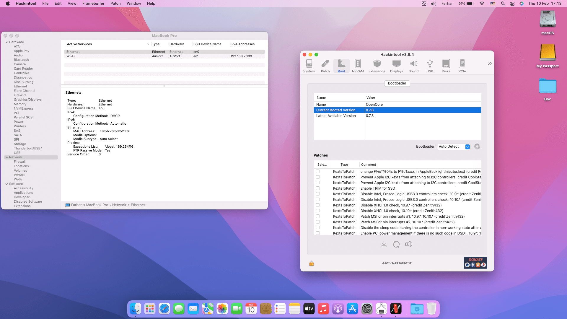 Lenovo Thinkpad X260 2nd Dual Battery [SkyLake   Intel HD 520]   OpenCore 8
